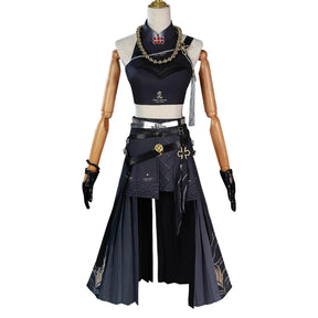 Wuthering Waves Sanhua Cospaly Costume Uniform Halloween Carnival Party Christmas Play Role Clothes Clothing for Women
