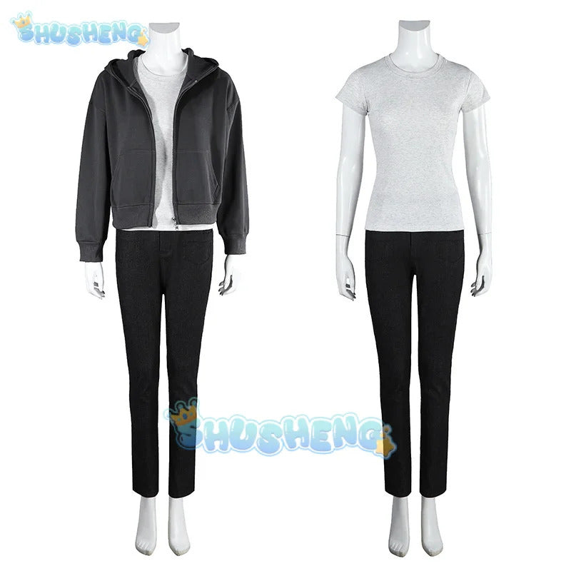 Shusheng-R Resident Evil Requiem Grace Ashcroft Cosplay Costume Uniform Halloween Carnival Party Christmas Play Role Clothes Clothing