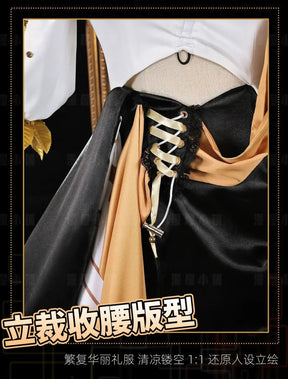 Arknights Walking in the Golden Dream  Muelsyse‌ Cosplay Costume Uniform Halloween Carnival Party Christmas Play Role Clothes