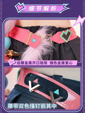 Shusheng-R Genshin Impact Varesa Wrestlers Cosplay Costume Uniform Halloween Carnival Party Christmas Play Role Clothes Clothing for Women