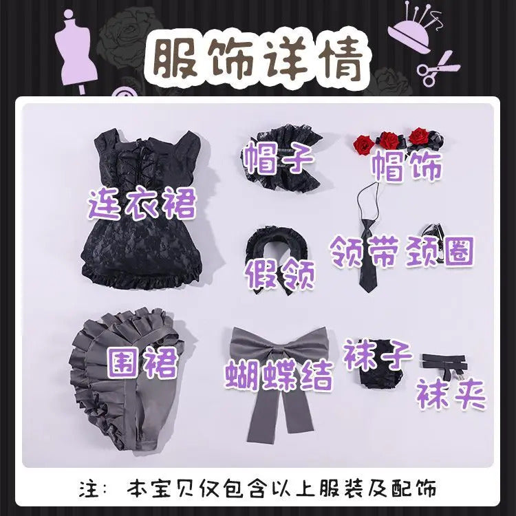 Kitagawa Marin My Dress-Up Darling Cos Name Cosplay Costume Dress hat accessories socks apron girl Halloween Lolita maid uniform