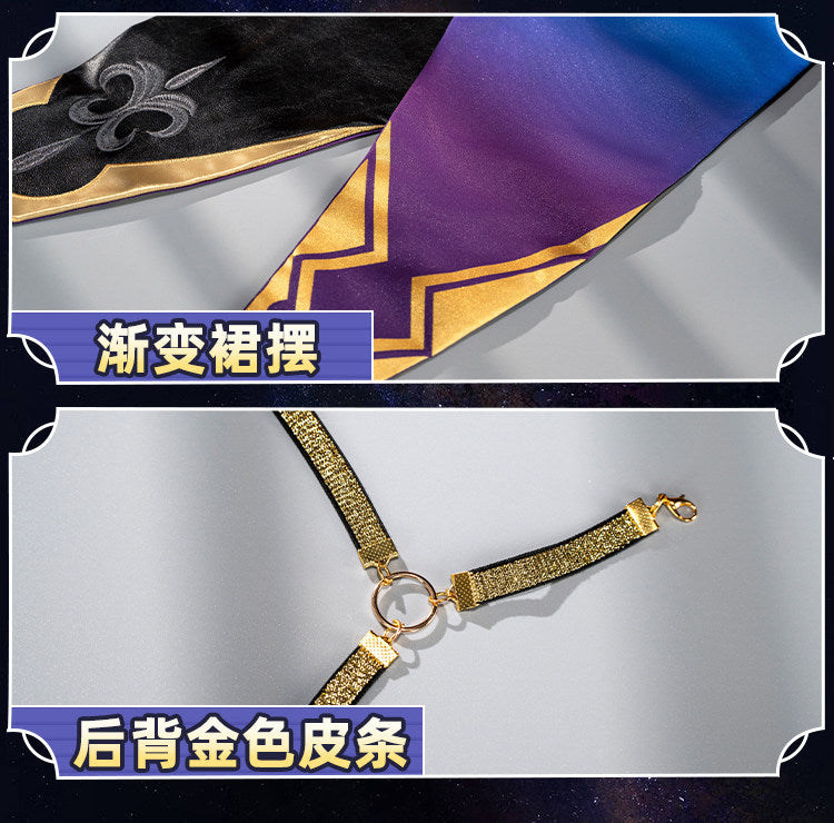 Shusheng-R Honkai:Star Rail Cipher Cosplay Costume Cos Game Anime Party Uniform Hallowen Play Role Clothes Clothing