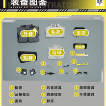 Arknights: Endfield Endministrator B Cosplay Costume Uniform Halloween Carnival Party Christmas Play Role Clothes Clothing
