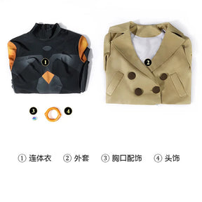 Shusheg-R Pokémon LEGENDS Z-A Emma Cosplay Costume Uniform Halloween Carnival Party Christmas Play Role Clothes Clothing for Women