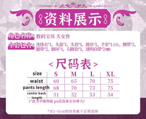 Digimon Adventure New World Cosplay Angewomon Costume Halloween party sexy leather jumpsuit wing prop hat set Woman uniform