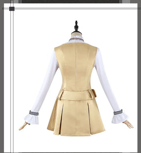 Movie New M3gan 2 Cosplay Costume M3gan Dress, tie, belt, socks set Halloween party casual women's man fashion uniform