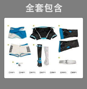 Luna Snow Cosplay Costume Seol Hee Uniform Halloween Carnival Party Christmas Play Role Clothes Clothing for Women