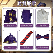 Game Identity V Ivory Tower Painter Edgar Valden Cosplay Costume Anime Suit Halloween Carnival Uniforms Custom Made