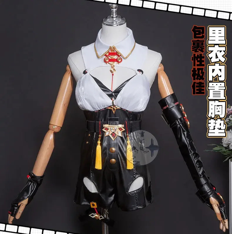 Zenless Zone Zero Yixuan Cosplay Costume Uniform Halloween Carnival Party Christmas Play Role Clothes Clothing for Women