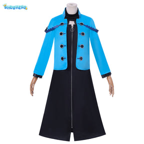 Anime Virgin Punk Cosplay Ubu Kanpi Costume Adult Women Dress Coat Headband Stockings Outfits Halloween Carnival Party Suit