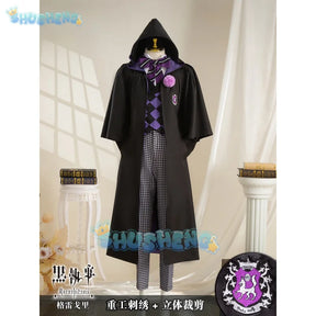 Guregori Baiore cosplay Black Butler 4 Cosplay Costume Boarding School Gregory Violet Uniform Suit Halloween Anime Clothing Full