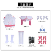 Anime Girls Band Cry Hina Tomo 486 Cosplay Costume JK Dress Skirt Headwear Woman Sexy Carnival Halloween Suit