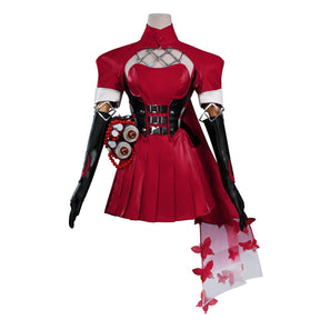 Marvel Rivals Psylocke Akki Kariudo Cosplay Costume Official Game Dress