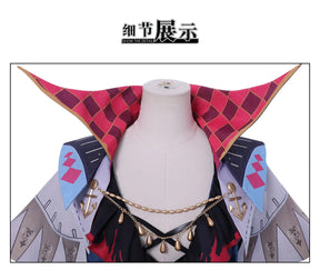 Game Wuthering Waves Brant Cosplay Costume Halloween party hat cloak wig prop set men women new handsome Brant uniform XS-XXXL