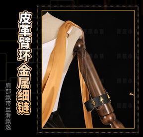 Arknights Muelsyse Walk the Golden Dream Cosplay Costume Girls Anime Game Character Outfit Official Rhodes Island Operator Dress