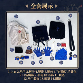 Batter Ganji Gupta Cosplay Costume Game Identity V Anime Roleplay Suit Prop Fancy Halloween Carnival Party Uniform