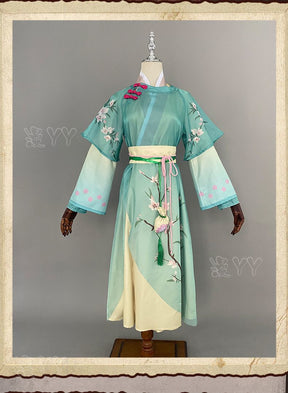 Wu Chang White Guard & Black Guard Cosplay Costume Game Identity V Peach Faced Scholar Cosplay Suit Party Clothing Halloween Carnival Uniforms