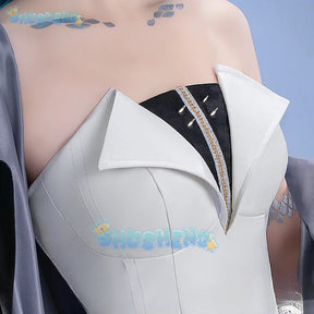 Reverse:1999 Hissabeth Cosplay Costume Uniform Halloween Carnival Party Christmas Play Role Clothes Clothing for Women
