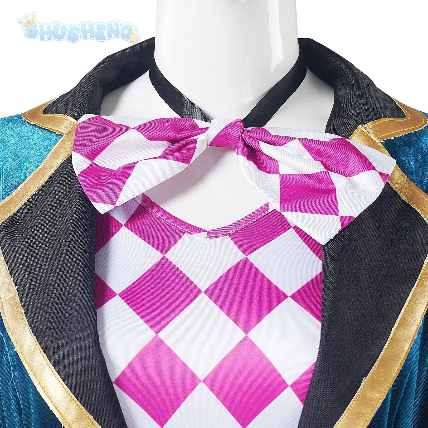 Game Alice: Madness Returns Cosplay Costume Alice Hat, Belt, Tie, Gloves, Halloween Party Magician Uniform Woman man Set S-XXXL