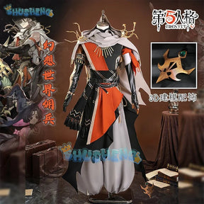 Shusheng-R Identity Ⅴ Mercenary Naib Subedar Cosplay Costume Uniform Halloween Carnival Party Christmas Play Role Clothes Clothing