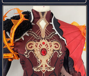 Game Identity V Mechanic Red Knight Cosplay Costume Richard Sterling Cosplay Suit Halloween Uniform Anime Clothing Custom Made