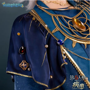 Identity Ⅴ Ada Mesmer Psychologist Emil Patient Cosplay Hengmeng Costume Halloween New Men Women Fashion Prop wig Dress Uniform