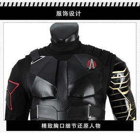 Thunderbolts Winter Soldier Bucky Cosplay Costume Uniform Halloween Carnival Party Christmas Play Role Clothes Clothing