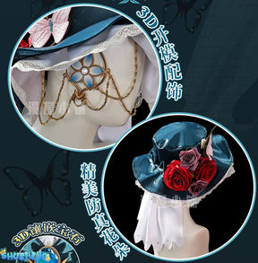 Gardener From Identity V Emma Woods Cosplay Costume Gardener Emma Woods Specimen Gallery Dress women halloween Costumes
