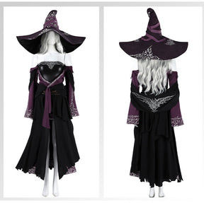 Shusheng-R Elden Ring Recluse NIGHTREIGN Full Set Dress Uniform Props Accessories Women Halloween Carnival Party