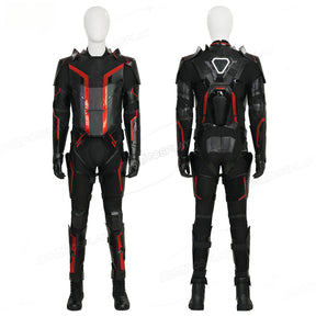 Shusheng-R Movie Tron:Ares Ares Full Set Uniform Shoes Cosplay Costume