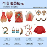 Honor of Kings Da Qiao Cosplay Costume Base Skin Uniform Suit Dress Halloween Party Outfit Role Play for Adult Girls