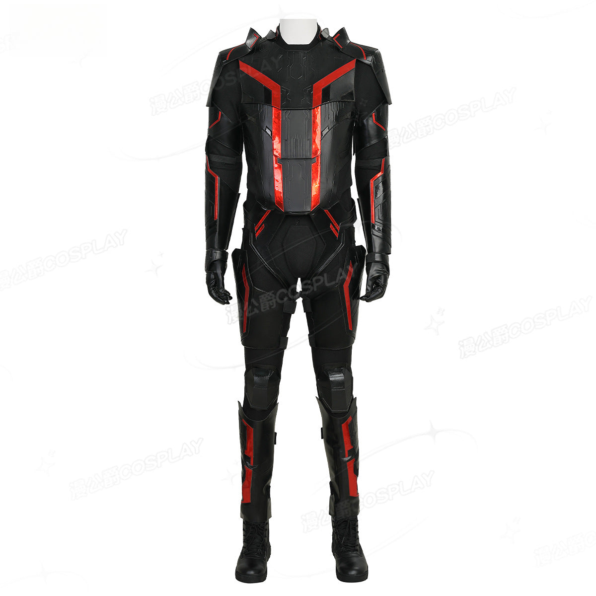 Shusheng-R Movie Tron:Ares Ares Full Set Uniform Shoes Cosplay Costume