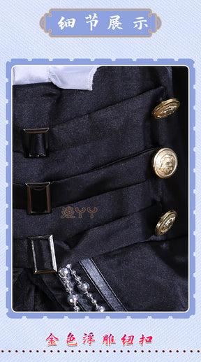 Kurumi Tokisaki Cosplay Costume Anime Date A Live Worst Spirit Dress Maid Uniform Headband Eye Patch Gloves Halloween