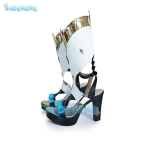 Genshin Impact Xilonen Cosplay Shoes Game Natlan Halloween Party for Women Shusheng