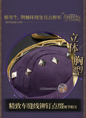 Shusheng-R Game Reverse:1999 Cosplay Druvis III Costume Halloween Carnival New Dress Gloves Props Wig Accessories Set Sexy Women's Uniform