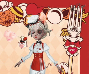 Game Identity V Vera Nair Miss K Cosplay Costume Lace Lolita Dress Women's Dress Anime Perfumer Role-play Wig Shoe Prop Suits