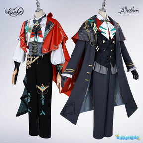 Game Genshin Impact Alhaitham Kaveh Cosplay Costume Fancy Suit Full Set Collaboration Suits For Women Men Halloween Party Props