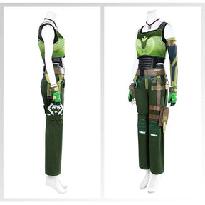 Shusheng Valorant Skye Cosplay Uniform Hallowen Carnival Play Role Clothes Clothing New Full Set for Women Men