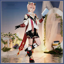 Genshin Impact Dahlia Cosplay Costume New Skins Uniform Hat Goth Vampire Heterochromia Boy Mondstadt Halloween for Women Men