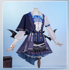 Vtuber Higashi Yukihasu Cosplay Costume Uniform Halloween Carnival Party Christmas Play Role Clothes Clothing for Women