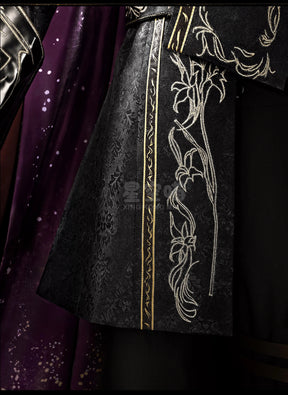 Shusheng-R Love and Deepspace Xavier Cosplay Costume Halloween Men's Fantasy Uniform Coat Props Shoes Accessories Set