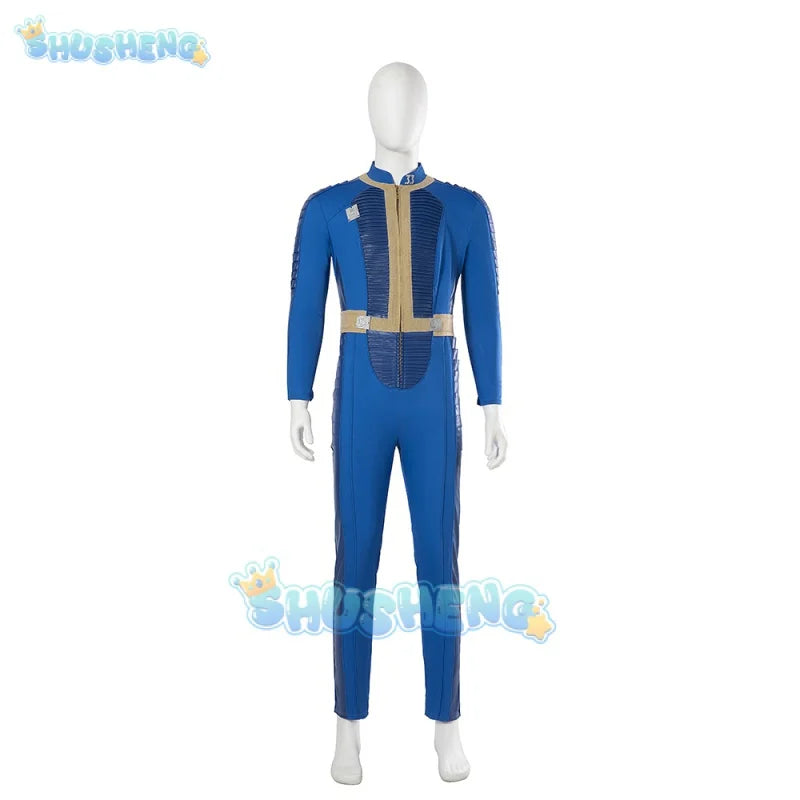 Fallout Season 1 Lucy MacLean cosplay jumpsuit 33 Cosplay Costume Lucy MacLean belt armor uniform arm props Halloween