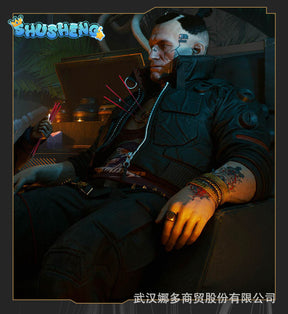 Cyber and Punk 2077 coswear PS4 mercenary Jack same cosplay clothing