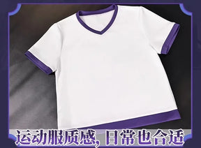 Shusheng-R Oguri Cap Anime Uma Musume Cinderella Gray Cosplay Costume Wig Sportswear Headwear Tail Halloween Party Women Girls casual set