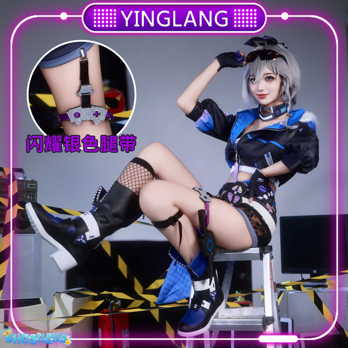 Silver Wolf Cosplay Costume Honkai Star Rail Carnival Uniform Anime Halloween Costumes Women Game