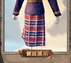 Game Identity V Doctor Emily Dyer Ivory Tower Cosplay Costume  Women Dress Anime Outfit Halloween Party Roleplay Fullset