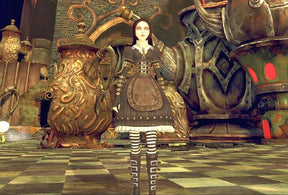 Alice Liddell Cosplay Costume Game Alice Madness Returns Costume New Version Steam Dress Victorian Dress Halloween Party Outfits