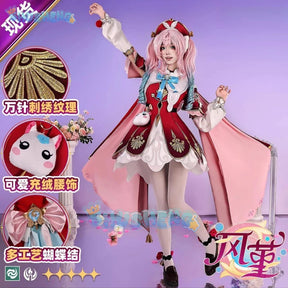 Hyacine Cosplay Costume Game Honkai：Star Rail Hyacinthia Uniform Halloween Carnival Party Christmas Play Role Clothes Clothing