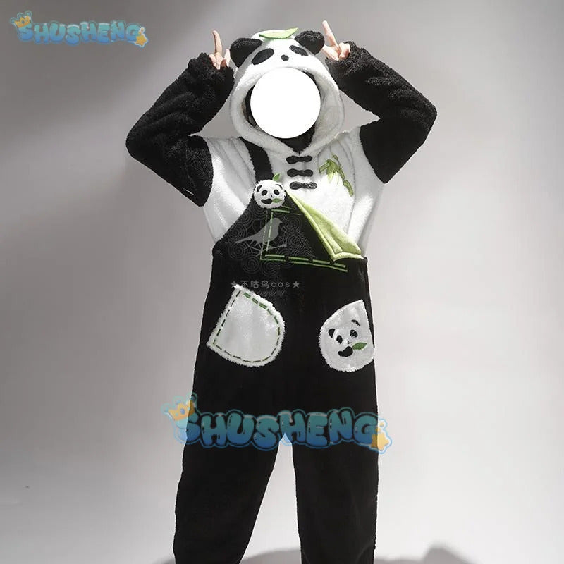 Game Love and Deepspace Sylus/Xavier/Zayne/Rafayel Cosplay Costume Home Clothing Panda Halloween Costume Role Play Clothing