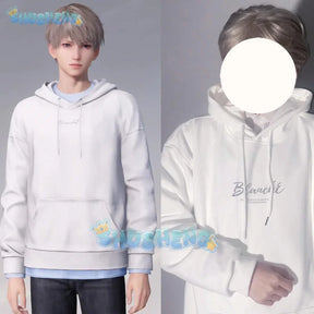 Love and Deepspace Xavier cosplay qiyu shen xinghui Leisure time pure cotton hoodie cosplay